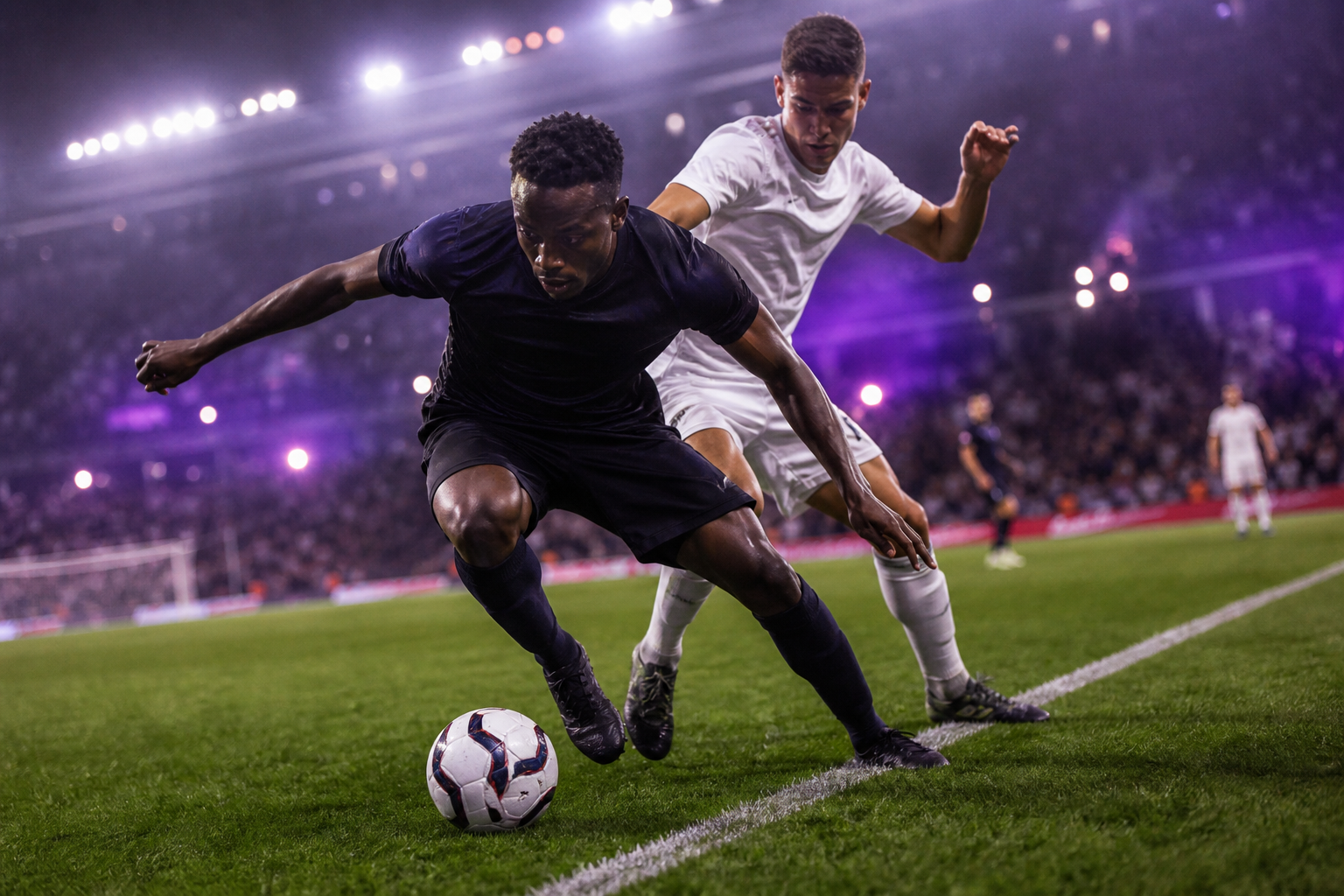 Esporte ao vivo em tela widescreen
